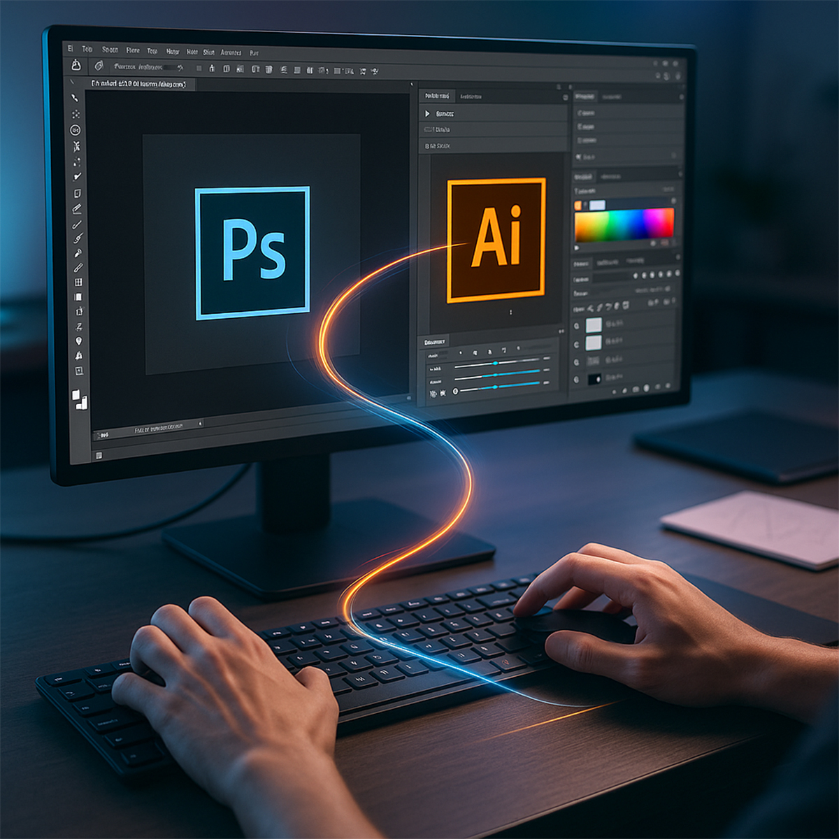 Ефективна работа с Photoshop и Illustrator - Арам Агопян